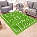 3D Green Football Field Druku F-80 * 200CM