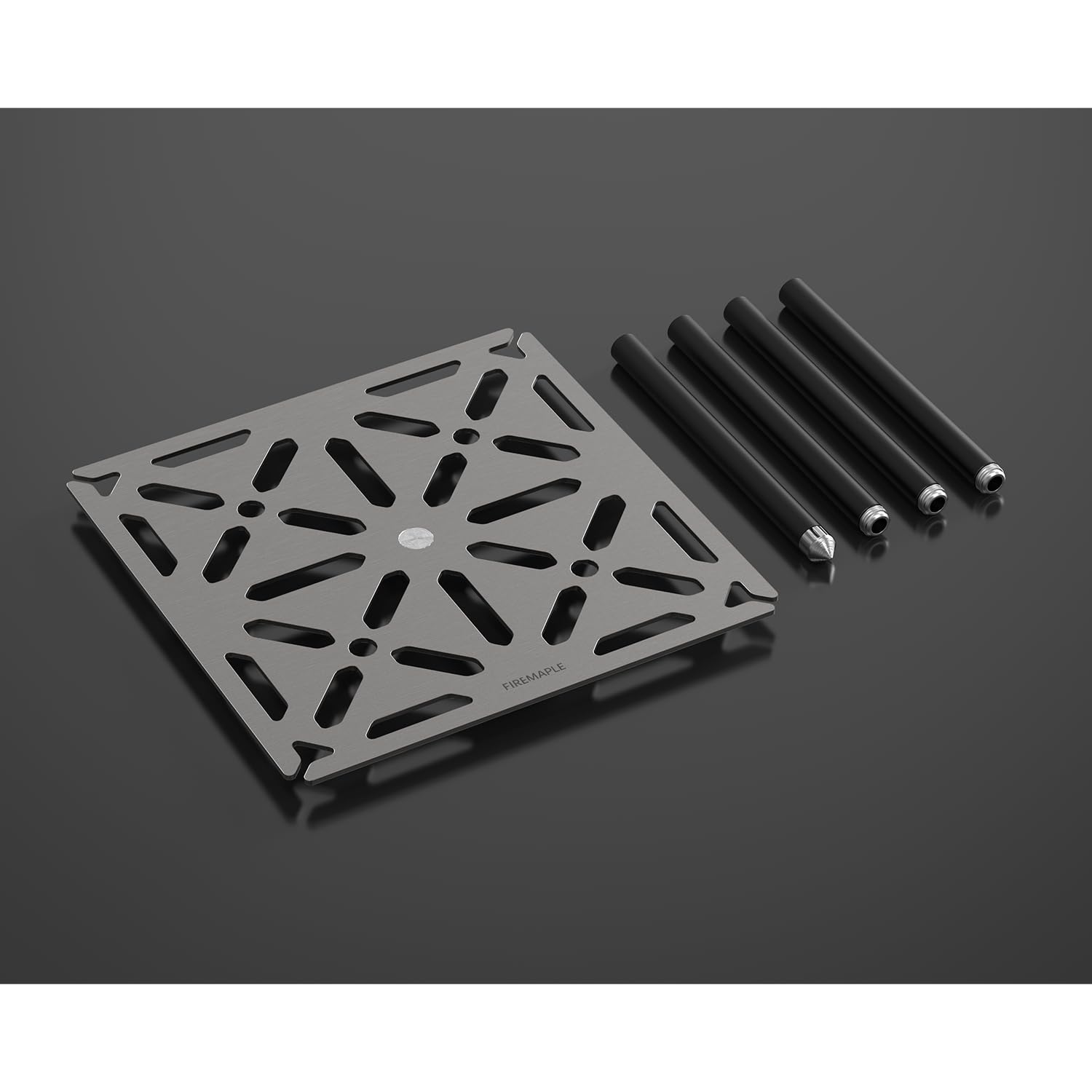 Fire-Maple Portable Tripod Stand Camping Table - Lightweight Aluminium Alloy & Stainless Steel, Detachable Feet, Adjustable Height, Compact Design