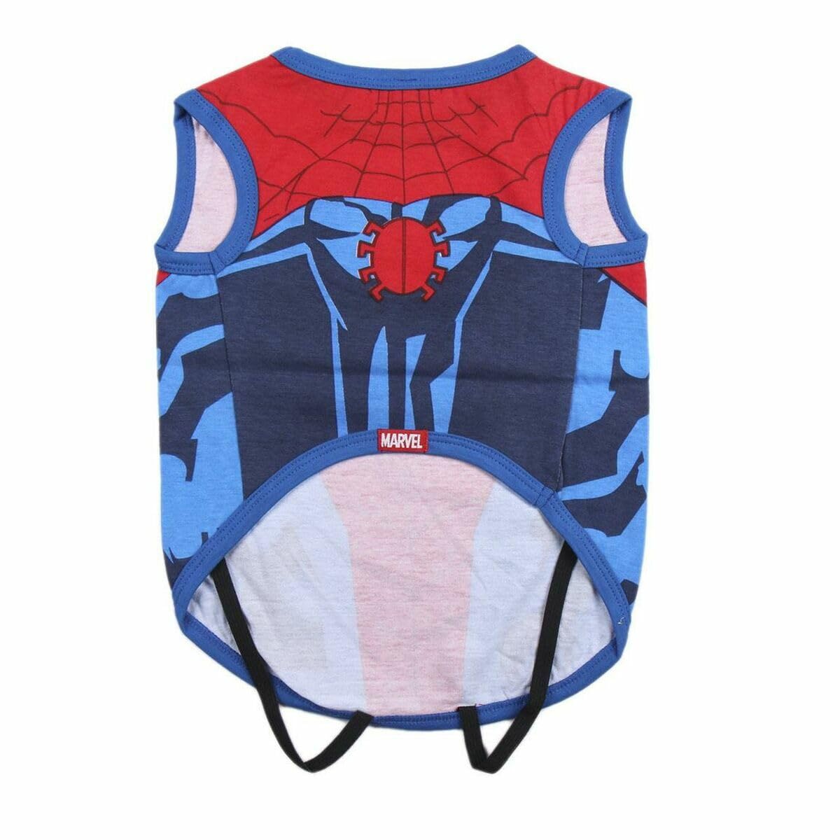 CERDÁ LIFE'S LITTLE MOMENTS - For Fan Pets, Magliettina per Cani Spiderman - T-shirt per cani - Licenza Ufficiale Marvel rosso XS