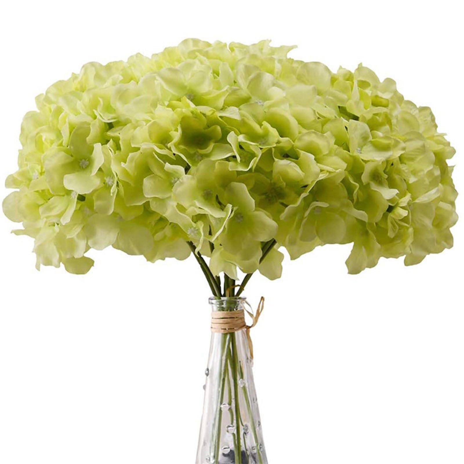 ZBIianxer Realistic Artificial Hortensia Bridal Bouquet Flower with Natural Lookings for Wedding Decoration Floral Arrangement Artificial Flower Wedding Bouquet