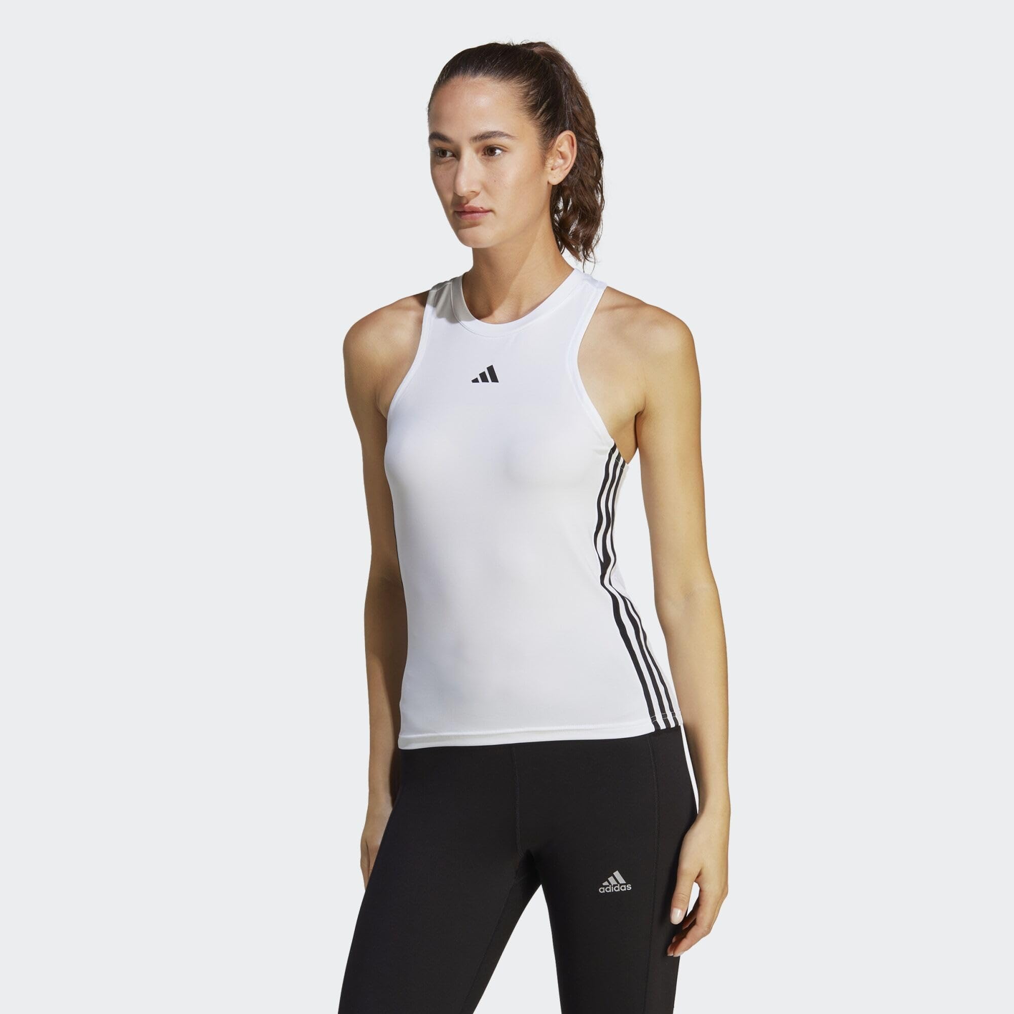 adidas Aeroready Train Essentials Regular 3-Stripes Tank Top Canotta Donna