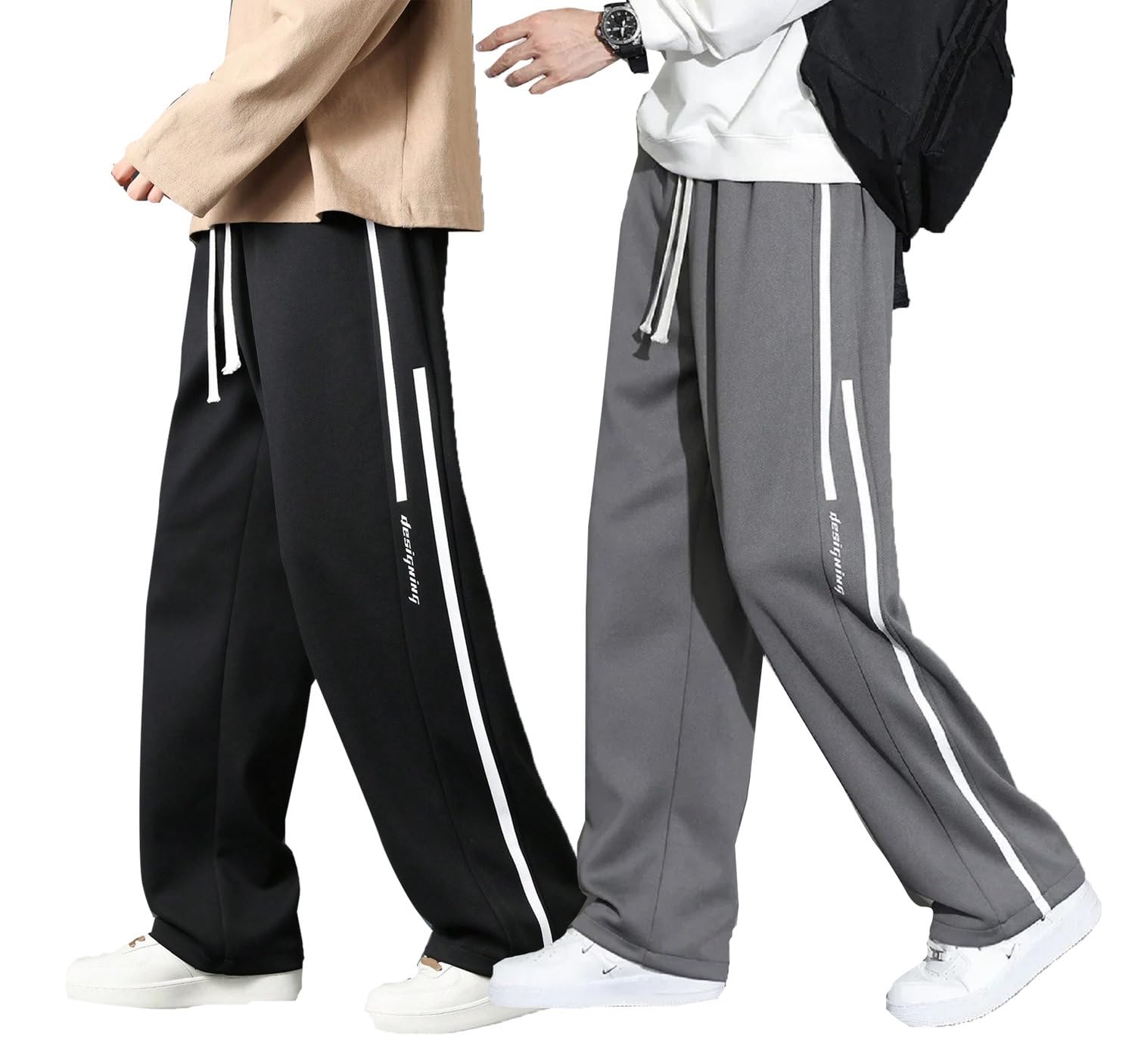 Lymio Track Pant for Men || Regular Fit || Track Pants || Full Elastic Jogger Track Pant || Available in Combo Pack of 2 (TP-39-41)-picture-49
