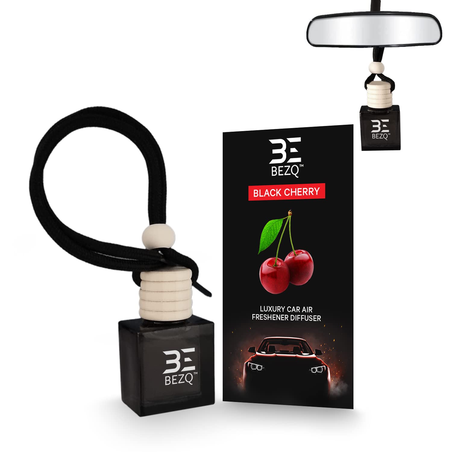 SAVAGE Car Fragrances Inspired Car Air Freshener for Men Diffuser Scent Luxury Ornament Long Lasting (SAVAG INSPIRED) BEZQ — view 10