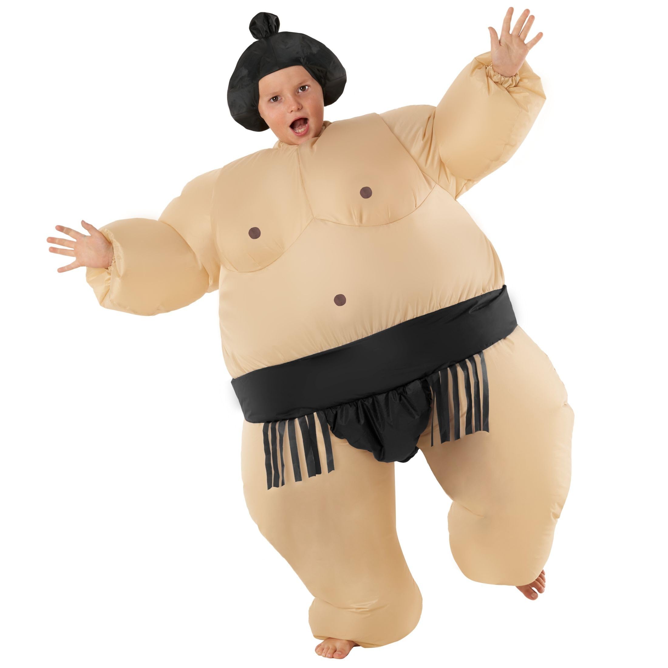 Morph Inflatable Sumo Wrestler Costume for Kids, Inflatable Sumo Wrestling Suits For Kids, Boys Halloween Costume