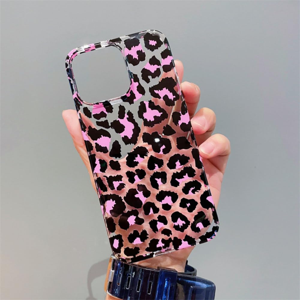 Coque antichoc iPhone 14 Pro Max léopard protège des chutes