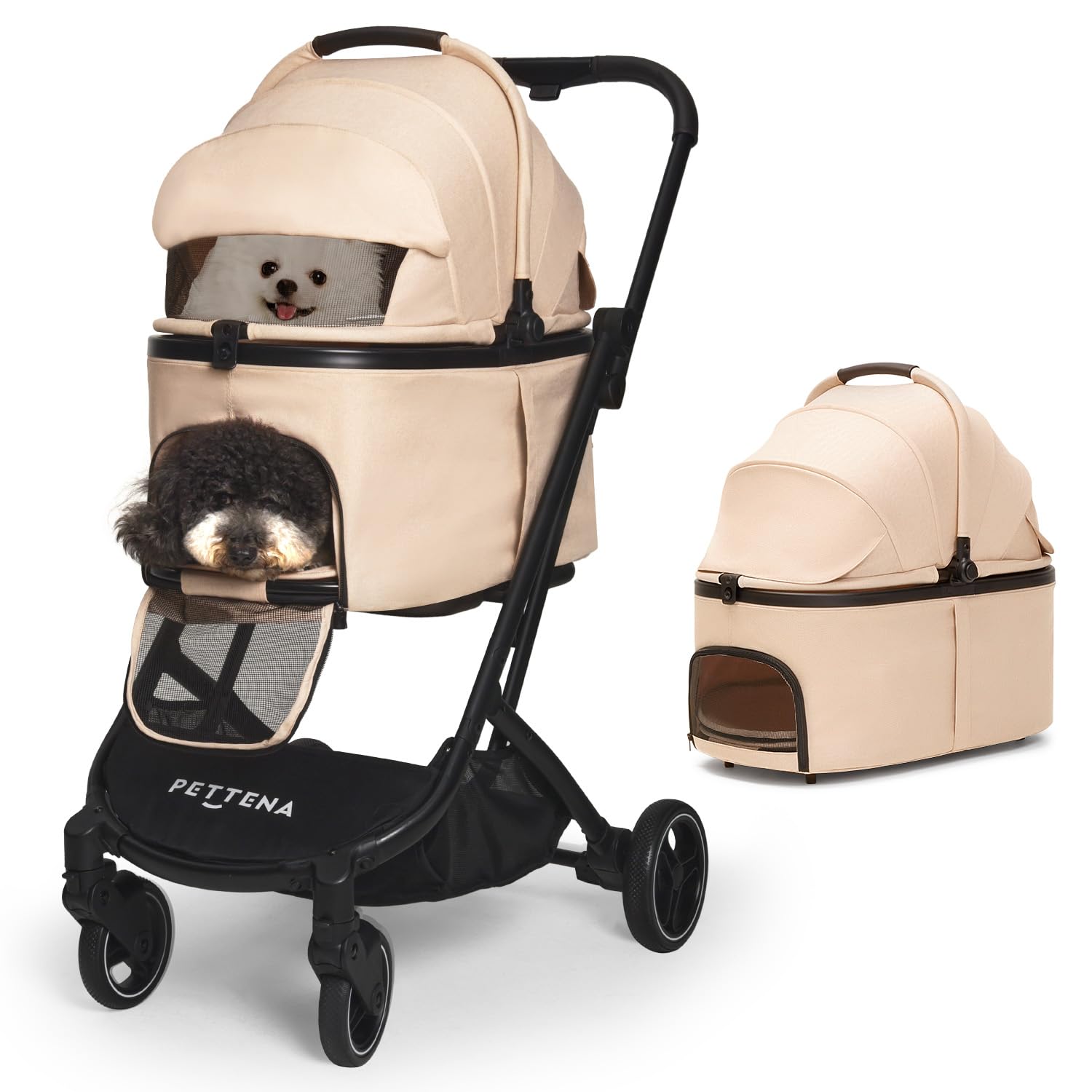 Amazon.co.jp: 【最新の1秒コット付折り畳み】PETTENA 分離型 ペット