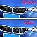 VANJING Compatible with M-Colored Stripe Grille Insert Trims BMW F30 2013-2018 3 Series (8 Beams not Fit 11 Beams) Kidney Grills