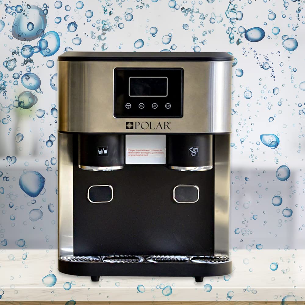Buy Polar Ice Cube Maker Machine With Crushed Ice, Cold Ice Water