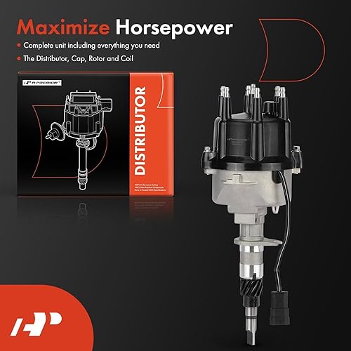 Miniatura 3 de A-Premium Distribuidor de encendido con tapa y rotor compatible con Jeep Grand Cherokee, Cherokee 1994-1997, Wrangler 1994-1995 1997, 4.0L