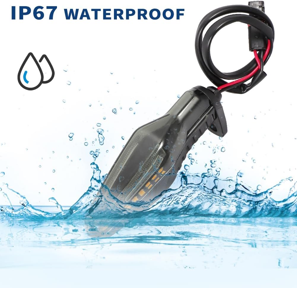 motoparty for BMW Turn Signal Light for BMW R1250 GS R1200 GS F750GS F850GS Adventure F 900 R S1000 XR Motorcycle Directional Lamp 12V/1.6W