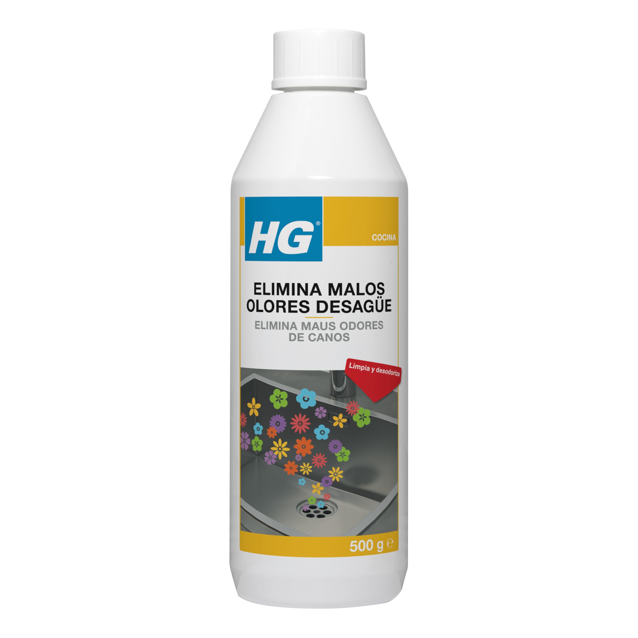 HG 624050130 - Remover of Bad Drain Odours (0.5L)