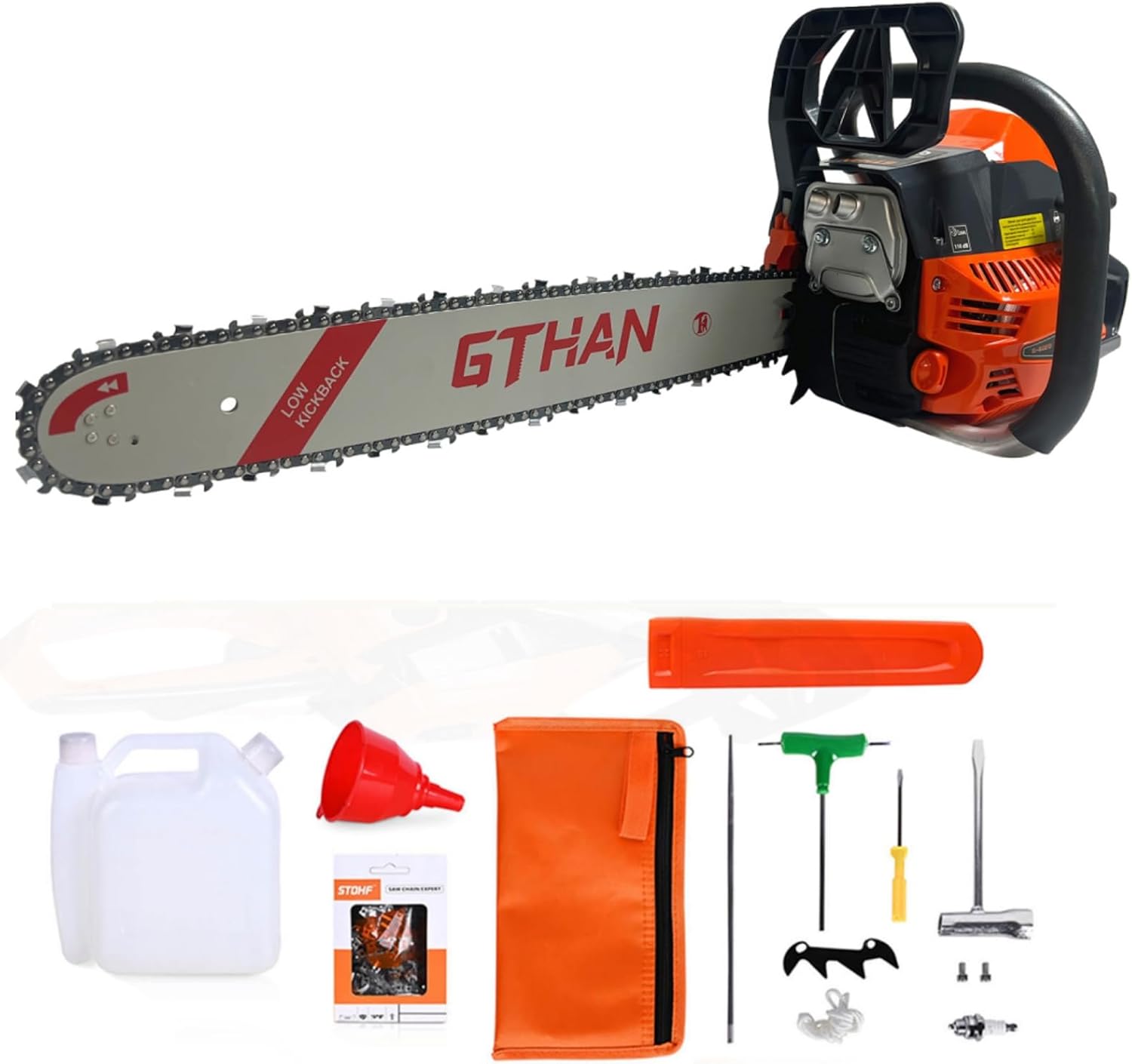 GTHAN 20-Inch 60cc Gas Chainsaw Review: Best for Garden Tree Trimming & Wood Cutting
