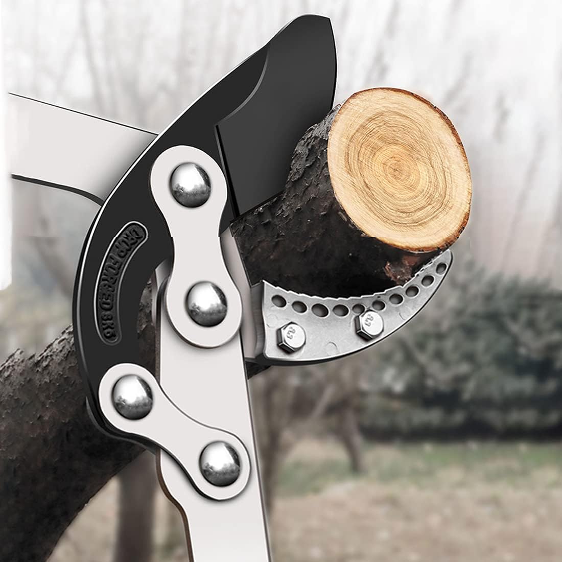 Garden Hedge Shears Gardening Tools, Pruning Pruning Tools Telescopic Tree Ratchet Lopper Pruner Extending Garden Cutter Branch Shear Tools,Red