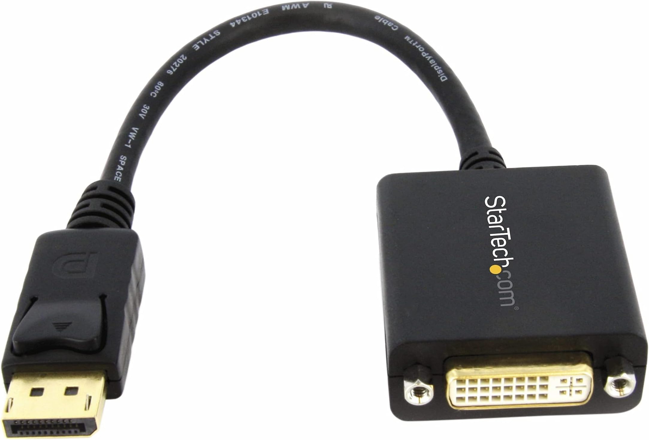 StarTech DP2DVI2 Display Port to DVI Video Adapter Converter