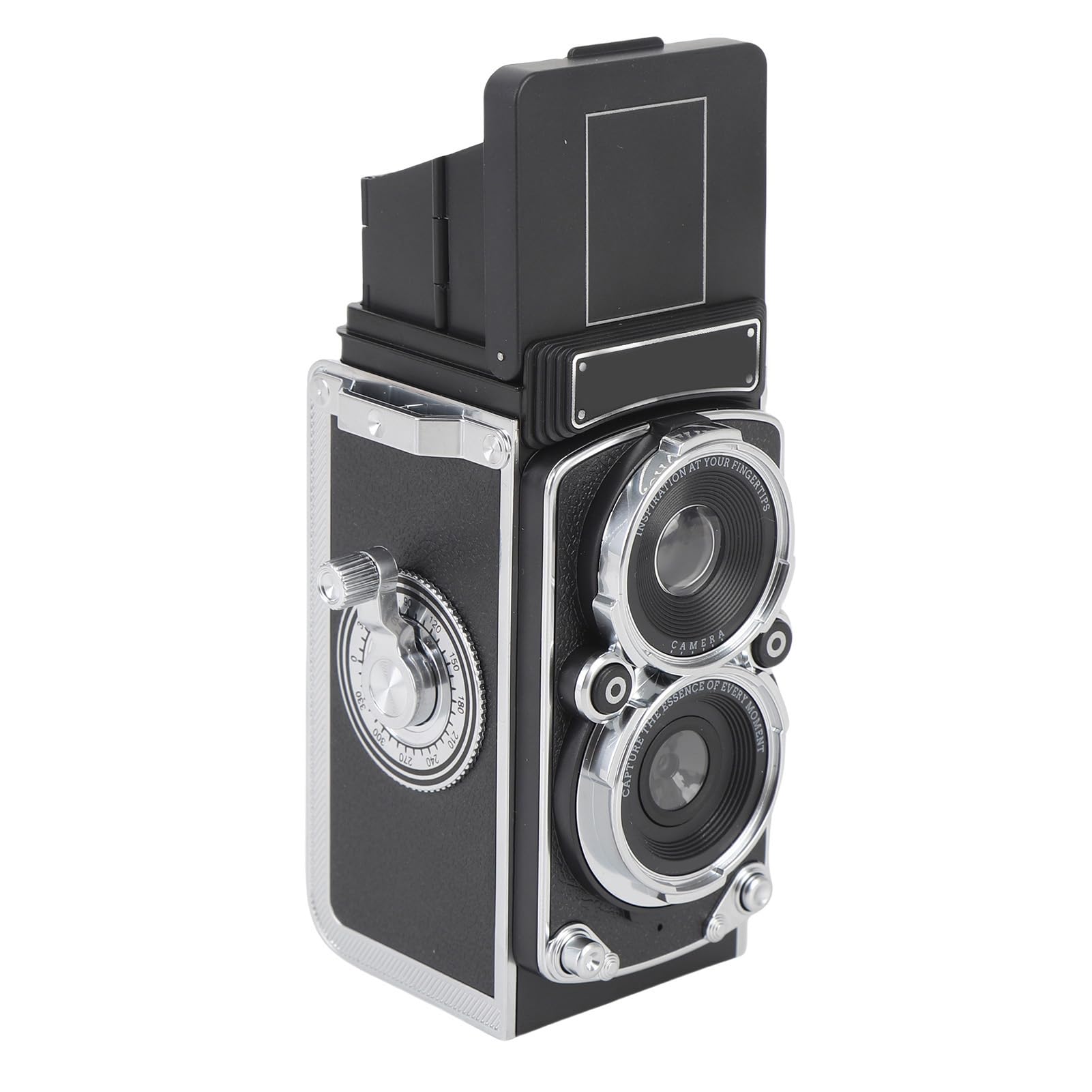 Pyhodi Vintage Miniaturowy Aparat Cyfrowy, Styl Refleksji Refleksji Retro, Autofocus, Zdjęcia 12MP, Wideo 1080p, Ekran 1,54 '', Filtry, Karta 16 GB dla Unikalnych wspomnień, Idealna dla (64GB)