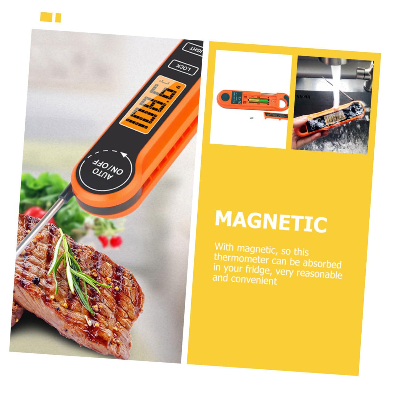 Termómetro Para Parrilla Digital De Cocina Termómetro Para Barbacoa Casa