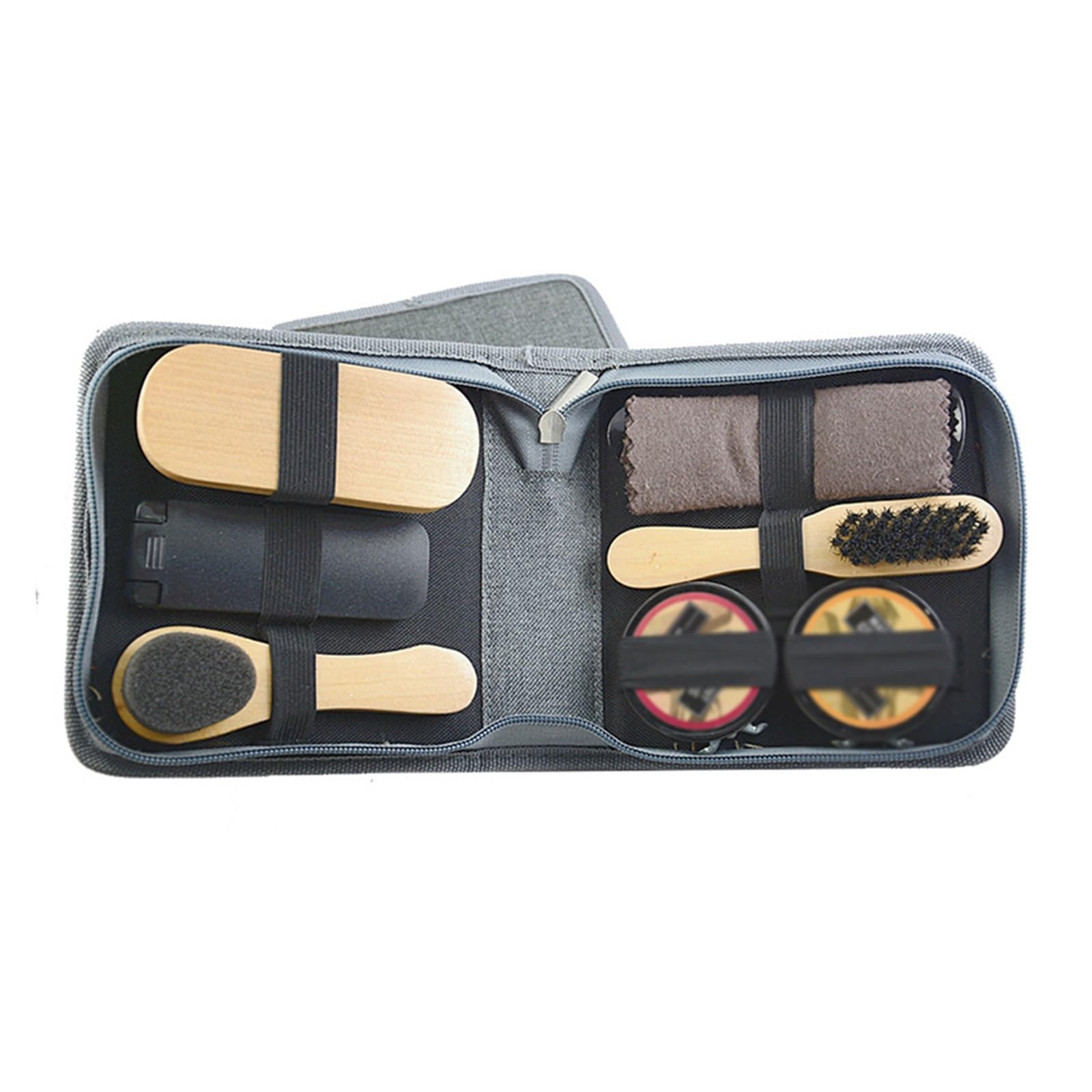 MQPALZKD Travel Shoe Brush/Shoe Polish Set Brush Polishing Cloth Shoes