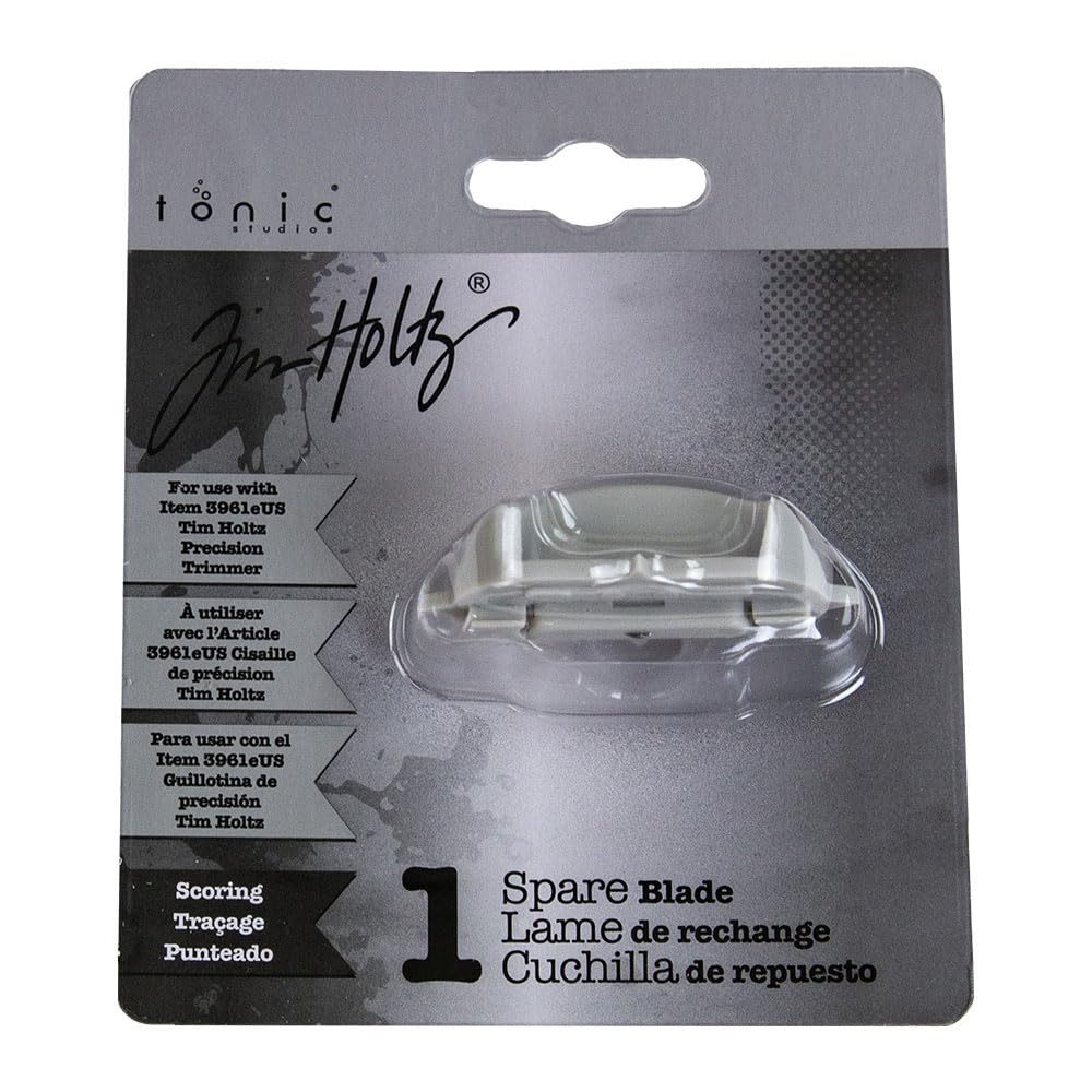 Tim Holtz Grey Tonic Studios Spare Scoring Blade - For Precision Paper Trimmer 12.5" - Cardstock & Paper Cutter