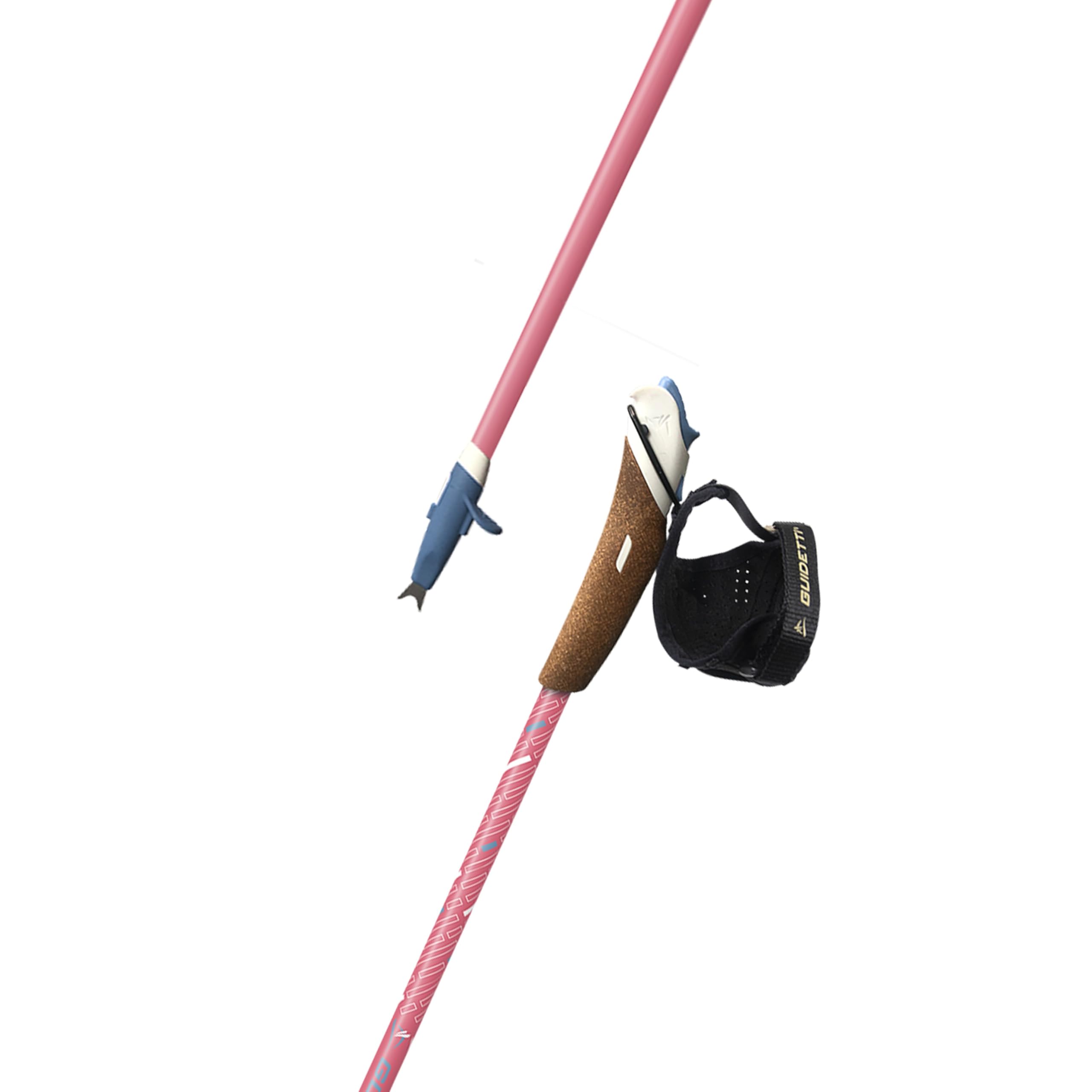 Guidetti - Bâtons Marche Nordique - Vent des Fjords UT70 - Steppe (Rose Pastel), 110 cm