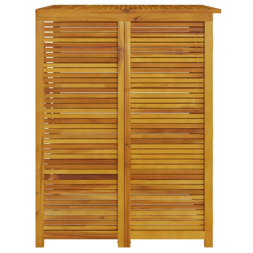 Genérico Cobertizo para Cubo de Basura Madera Maciza Acacia 70x89x117 cm,Casa y jardín,Productos del hogar,Accesorios para contenedores de residuos,Soportes para contenedores de residuos-360027