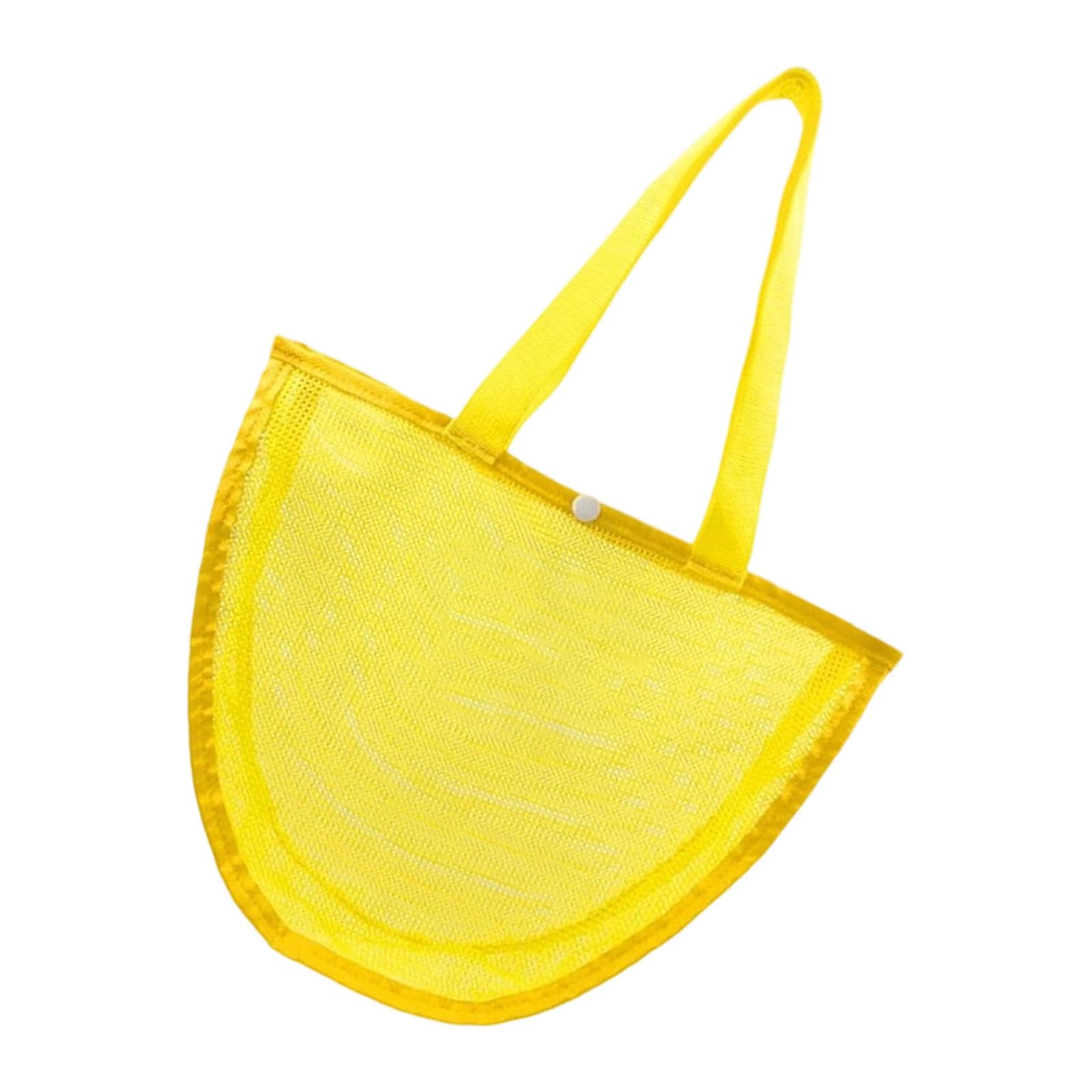 Nucelit Multipurpose Polyester Toy Storage Bag for Family Trip Beach Outings Water Resistant Carryall Meshes Toy Storage Bag Portable Beach