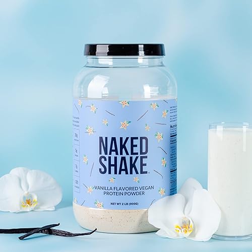 Vista 28 de Naked Shake - Polvo de proteína de arándano de mantequilla de maní, proteína a base de plantas de granjas estadounidenses y canadienses con aceite