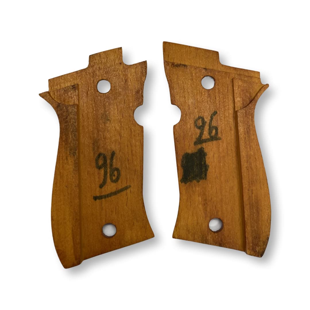 Amazon.com : Zib Grips for Beretta F81 / F84, Real Wood Grips