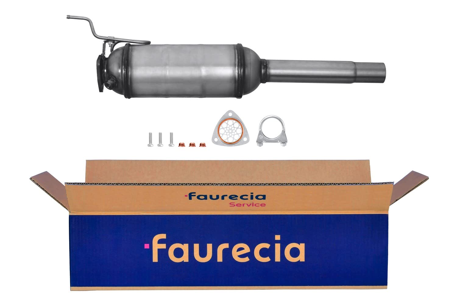 Faurecia FS25174F - Filtro hollín/partículas, sistema escape