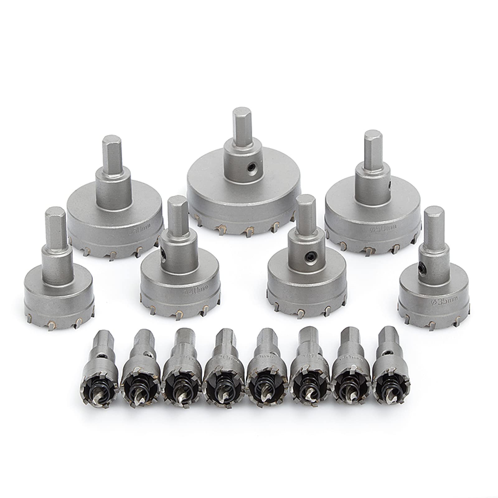 1pc 14-100mm TCT punta da trapano in lega dura sega a tazza in acciaio inox acciaio al carbonio alluminio metallo punta da trapano in metallo duro sega a tazza in acciaio al tungsteno,1 pz 90 mm