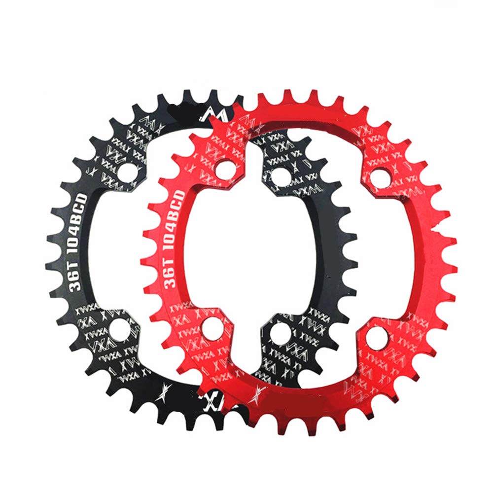 Amazon.co.jp: 自転車用チェーンリング 32T 34T 36T 38Tバイクラウンド