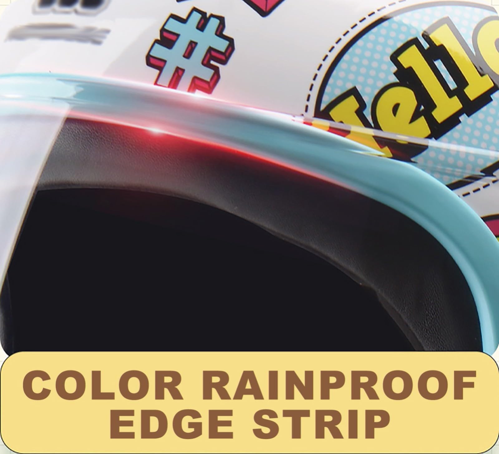 Simpatico casco integrale da moto per bambini, casco da skateboard per sport all'aria aperta per bambini e ragazze, casco per scooter elettrico omologato DOT/ECE con visiera parasole C,48-54CM