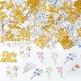 Aesthetic Wildflower Theme Design: This confetti set features 8 unique styles of wildflower-themed designs, combining watercolor florals and romantic charm for a fresh, aesthetic look. Perfect for creating a dreamy, nature-inspired atmosphere at your...