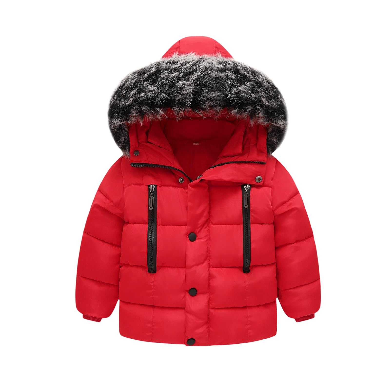 Toddler Baby Boys Girls Winter Jackets Light Infant Padded Coats