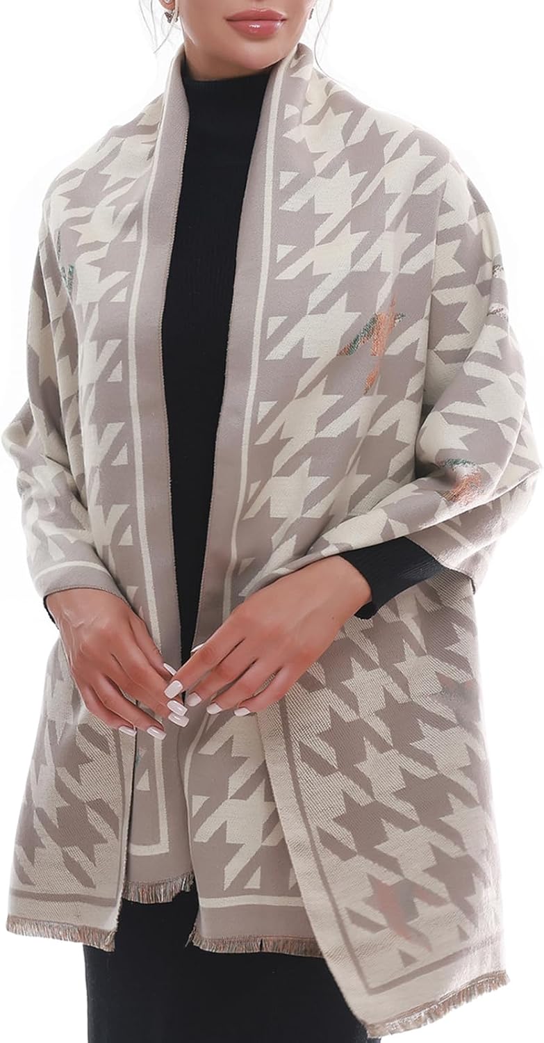 Scarf for Women Pashmina Blanket Shawls and Wraps Winter Warm Scarves