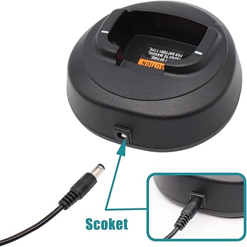 Miniatura 4 de PMLN5228A PMLN5398 Cargador rápido para Motorola CP185 CP100D CP476 CP477 CP1300 CP1600 CP1660 EP350 CP140 CP145 CP160 Radios bidireccionales