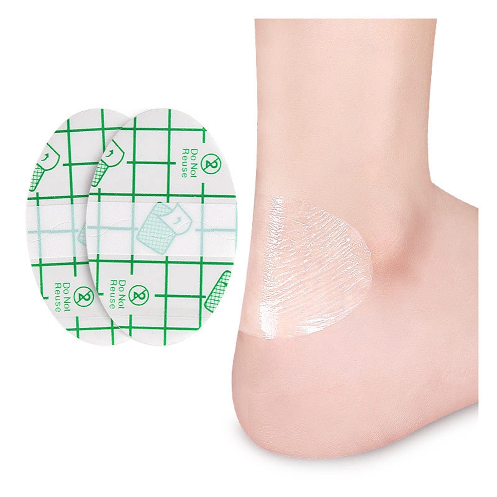 Protège-talons autocollant porter coussin de soin des pieds prévention des ampoules pour les talons ultra fin transparent auto-adhésif talon autocollant peau de frottement des chaussures pansement p