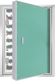 Large Drywall Access Panel,Crawl Space Access Door,Aluminum Frame,Flush Mounted Service Shaft Door,Electricity- Plumbing Hidden Door(Open Right,32x72in/81x183cm)