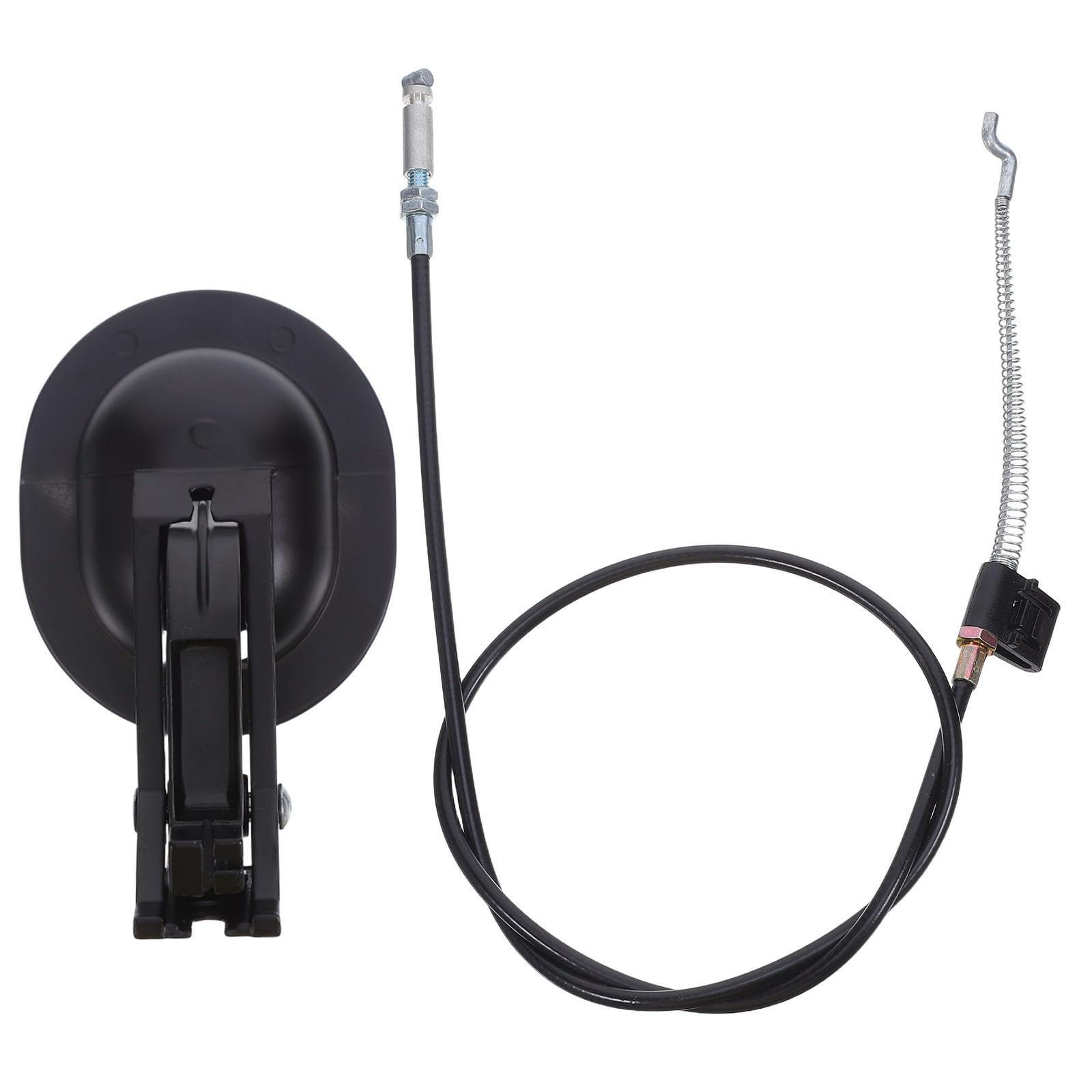 Tirador de sillón reclinable negro con cable de metal para repuesto de sofás