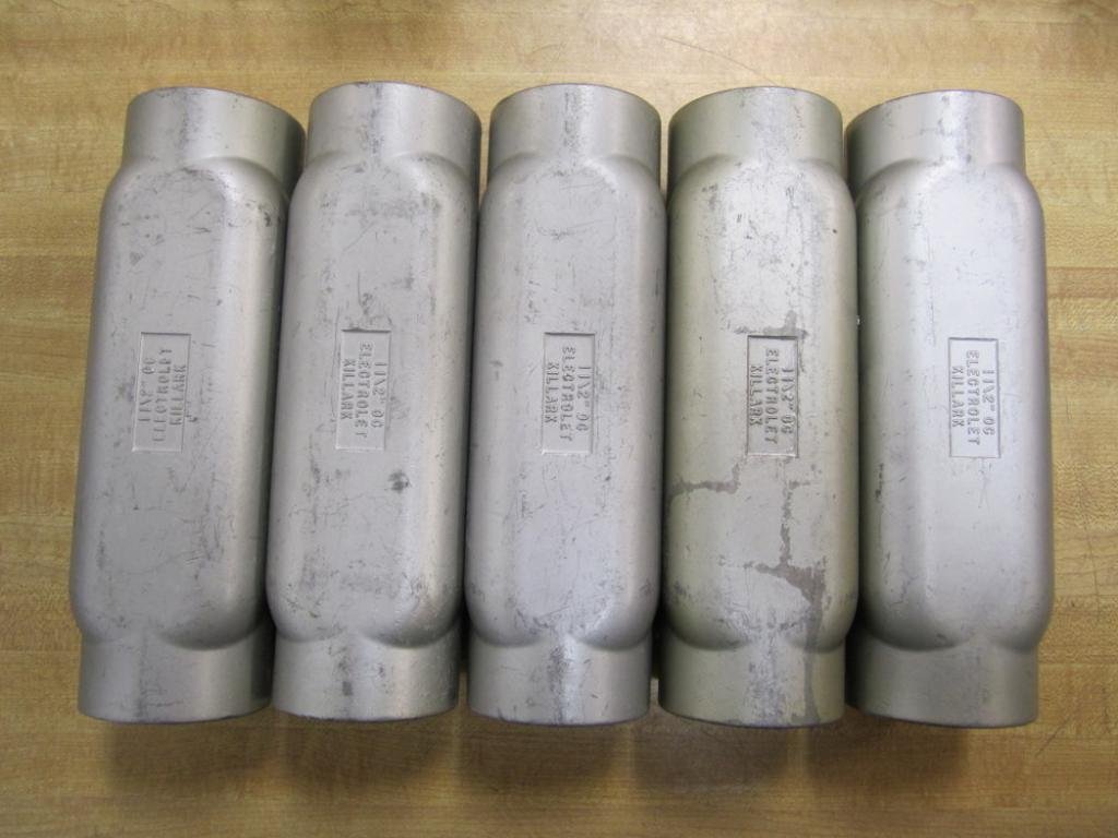 Killark 15 1208 1-1/2 OC 0C Conduit Body Group of 5