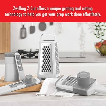 Amazon | ZWILLING ZCut スパイラライザー 3イン1 野菜スパイラ