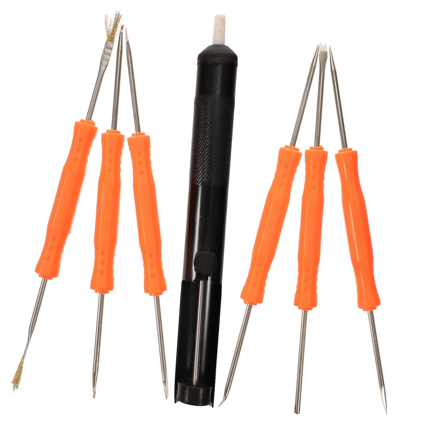 Ciieeo Professional Soldering Kit Solder Assist Tools Solder Sucker Desoldering Pump for Random Color