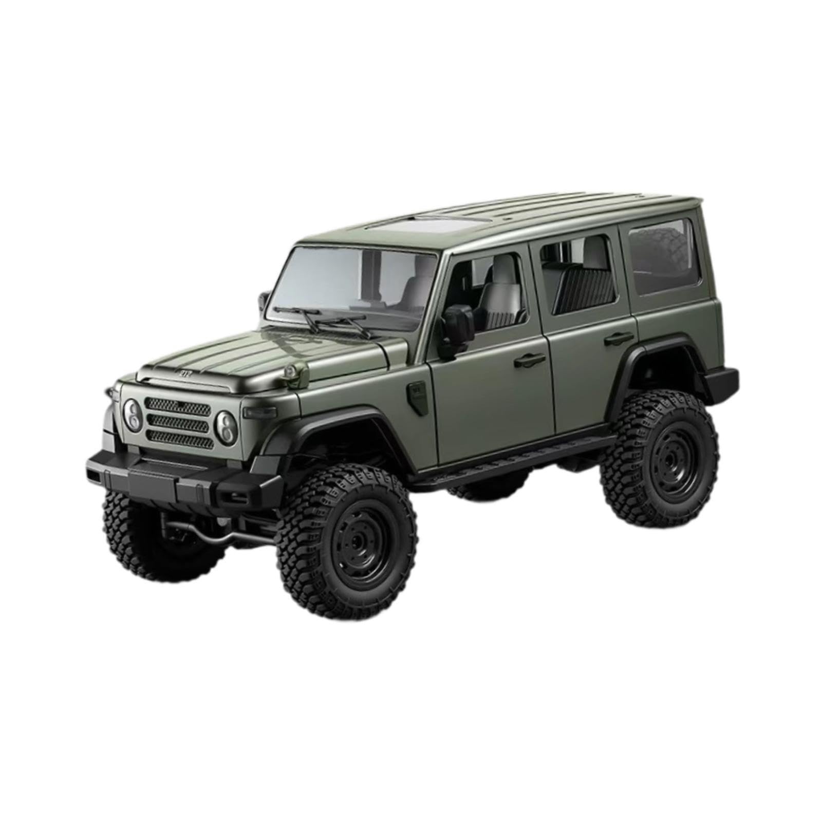 Oshhni Camion RC Crawler in 1/12 con Telecomando, Fuoristrada RC Rock Crawler 4WD per Bambini dai 6 agli 8 Anni, Ideale Come Regalo di Compleanno, Verde