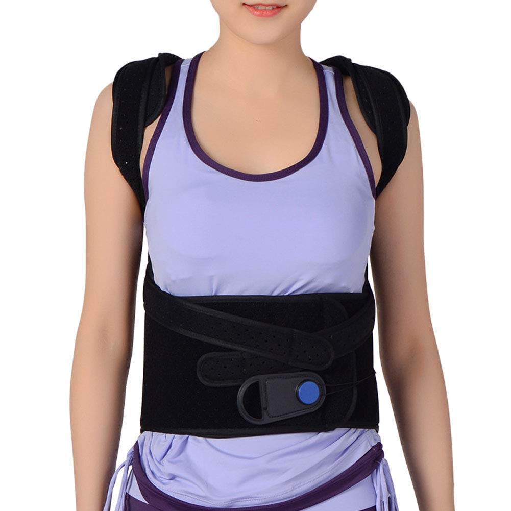 Buy QIANGGAO Thoracic Full Back Brace Treat Kyphosis, Osteoporosis, Spine Compression