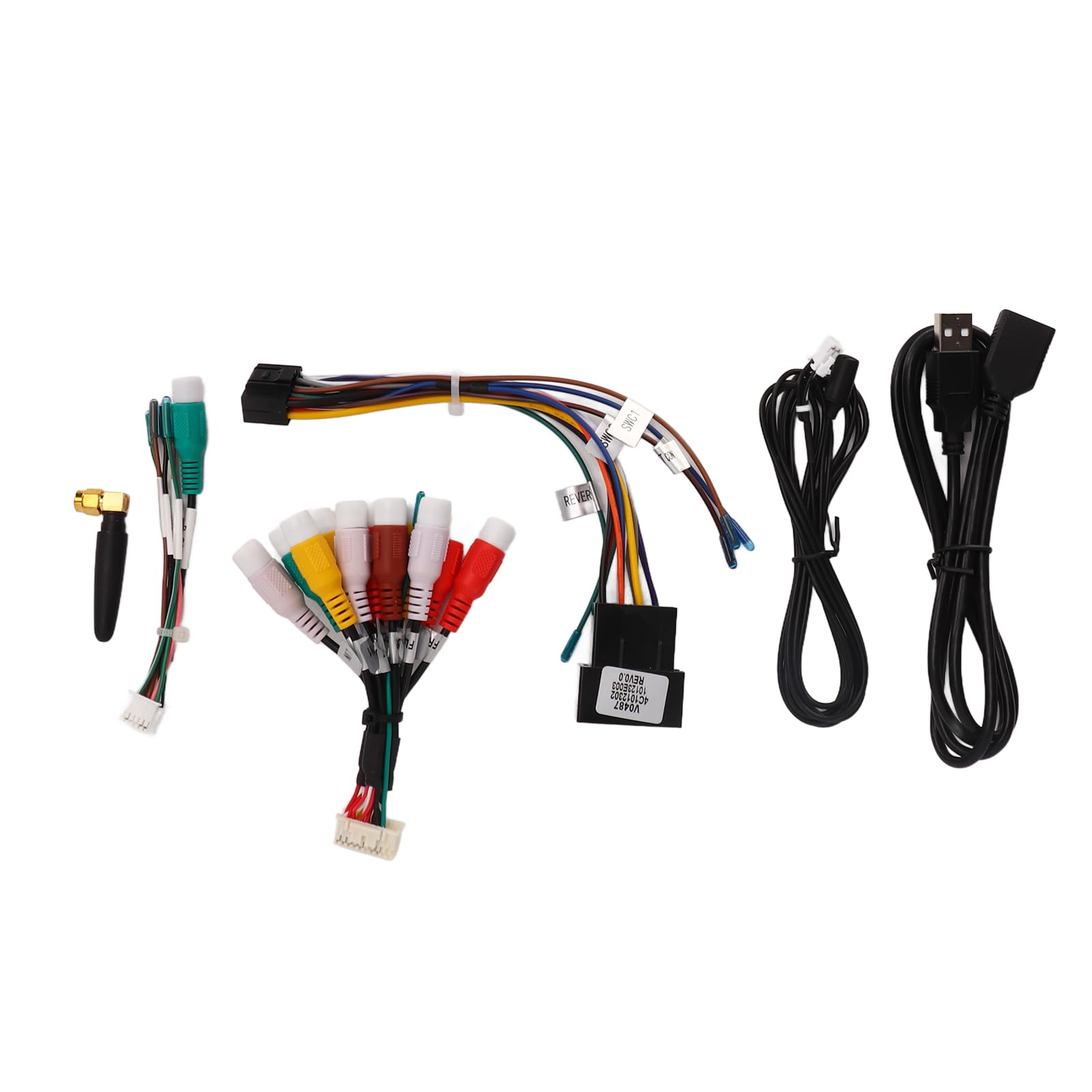Estéreo para Coche de un Solo Dinar, Reproductor Multimedia para
