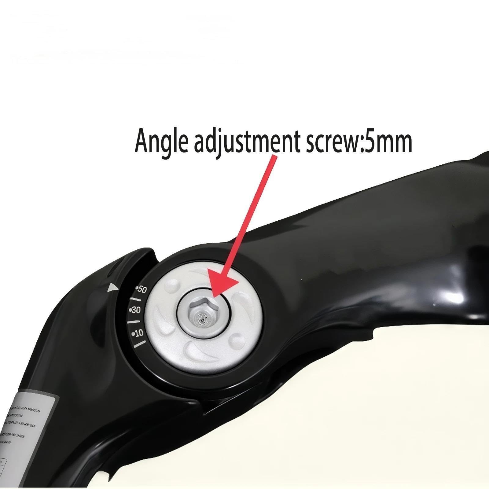 Mostek rowerowy Rower MTB Regulowany mostek Quill-Stem Riser Kierownica 25,4 mm Składany przedni widelec roweru szosowego