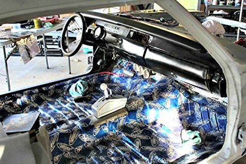 DYNAMAT IMBALLAGGIO COMPLETO SUPERLITE DI 12 ARCHI DI ABBIGLIAMENTO ANTIVIBRAZIONE 45,70 X 81,20 CM PER PORTE ALTOPARLANTI E SUBWOOFER 18" X 32" X SPL AUTO E A CASA DEL 30% IN PIÙ DI DYNAMATO EXTRE M