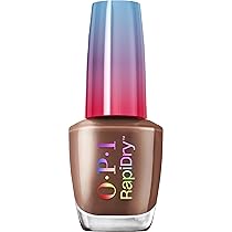 OPI RapiDry™ Smalto ad Asciugatura Rapida – Smalto Marrone Scuro, Impromptu You – Smalto ad Asciugatura Rapida, Vegano, a Prova di Sbavature (9ml)