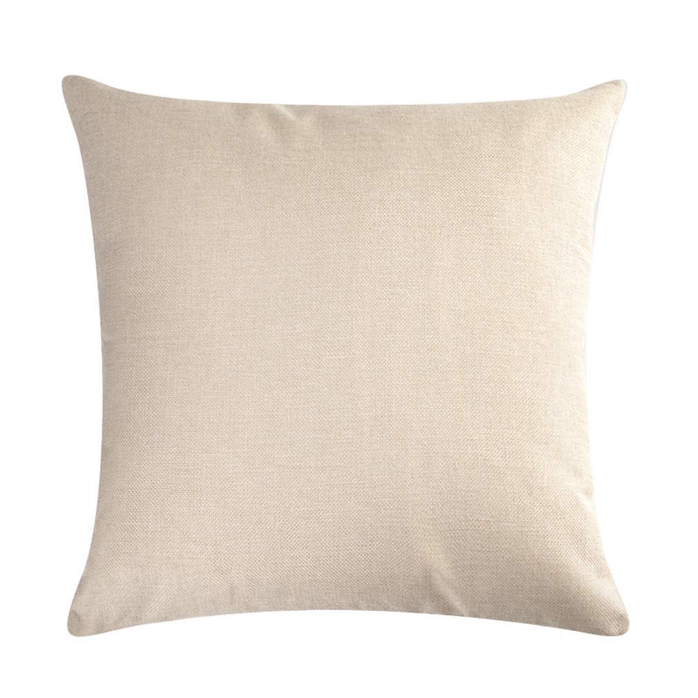 Set van 2 Decoratieve Vierkante Linnen Kussenslopen Rustieke Stijl Vintage Decor Linnen Kussenslopen Voor Slaapkamer Sofa Kussens-30 * 50CM, 2pcs_Orange