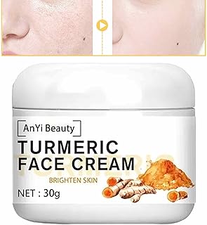 Cúrcuma | 30g Creme Facial Cúrcuma Creme Iluminador Pele Hidratante Intensificador | Creme branqueador reafirmante para a pele Cuidados com a pele, creme facial para mulheres Gonipol