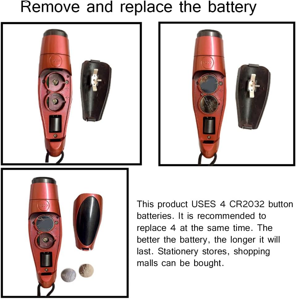 Electronic Whistle Handheld Emergency Survival 3-Tone Sport Whistle,Professional Three Tone Electronic Whistle Referee Plastic Whistle for Outdoor Survival Sport Football